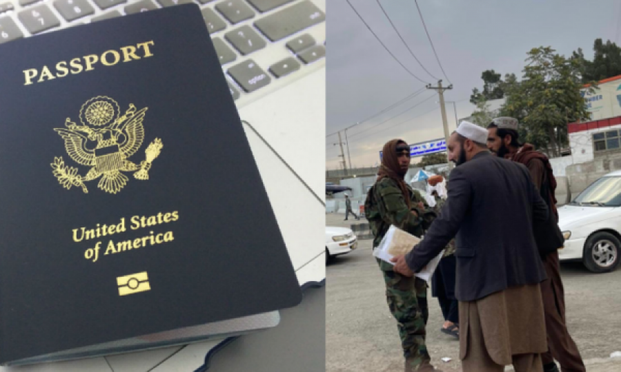  Kur pasaporta e ShBA-së s’kryen punë: Talibanët ua ndalojnë hyrjen në aeroport amerikanëve 