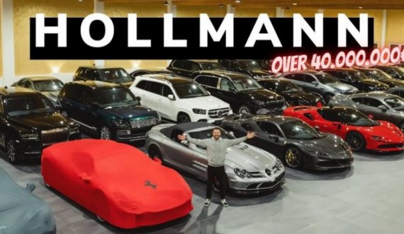 Ky është koleksioni i veturave super luksoze që vlen mbi 40 milionë euro (Video)