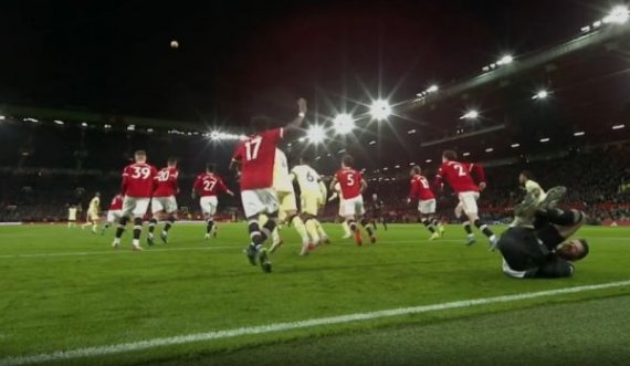 Arsenali i shënon Unitedit derisa De Gea ishte i shtrirë përtokë