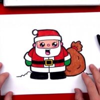Videoja që do ta mësojë fëmijën të vizatojë Babagjyshin