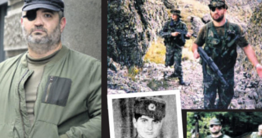 Vdiq snajperisti mercenar rus që humbi syrin në betejë me UÇK, vajtojnë paramilitarët serbë