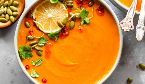 Receta e Pepës:Krem supë me kungull