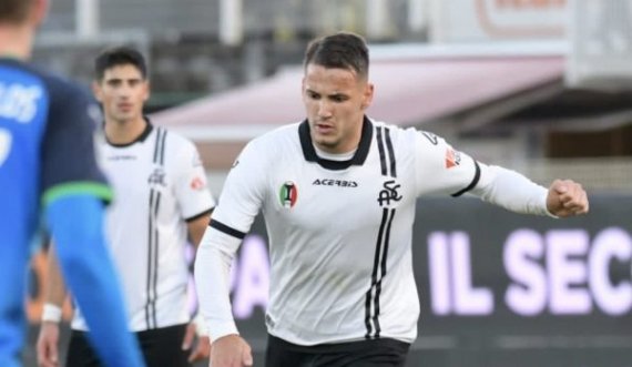 Manaj e shënon golin e parë në Serie A për Spezian