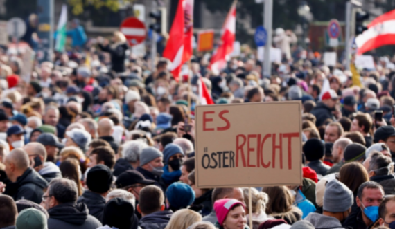 Protesta në Evropë kundër kufizimeve ndaj pandemisë