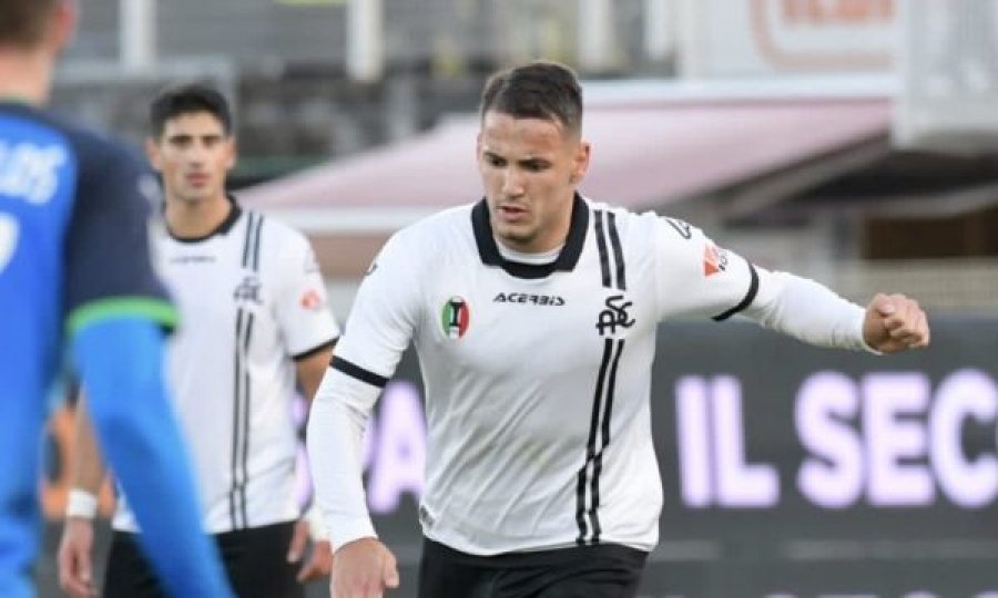 Manaj e shënon golin e parë në Serie A për Spezian