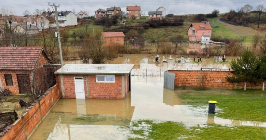 Vërshime edhe në Podujevë