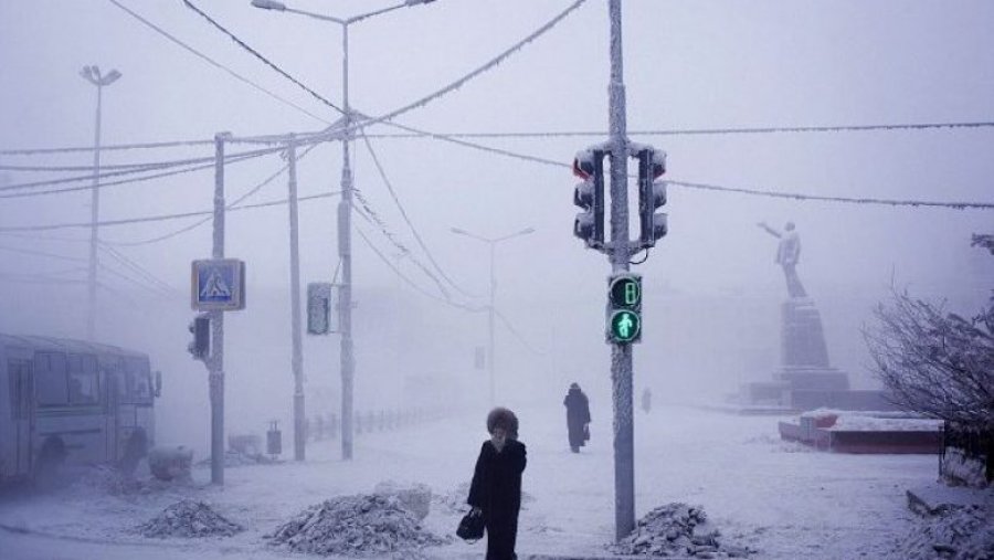 Minus 43.8 gradë celsius, ky është qyteti më i ftohtë në Evropë