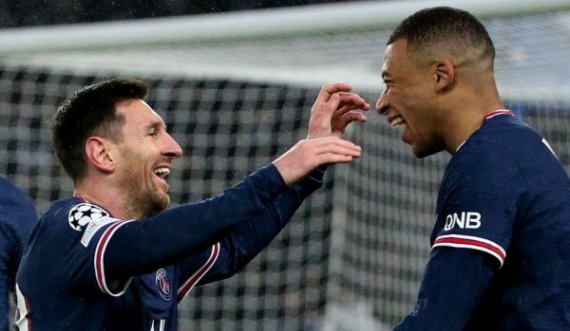 Mbappe: “Është shumë e lehtë të luash me Messin, është më i miri në botë”