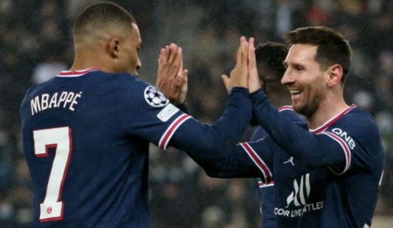 Kombinimi Messi-Mbappe në sekondat e fundit i jep fitoren PSG-së