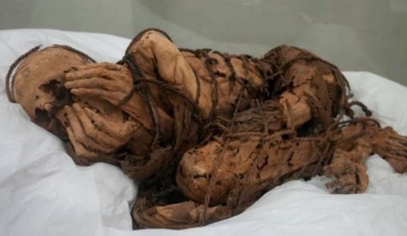 Del në ekspozitë mumja e vjetër deri në 1200 vjet