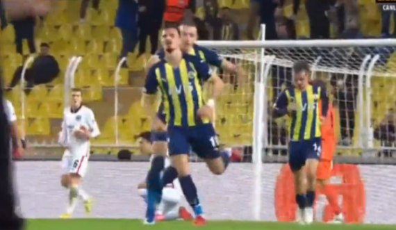 Mergim Berisha shënon gol të bukur kundër Frankfurtit