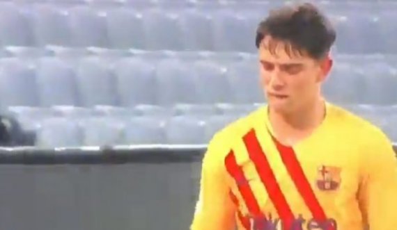 Gavi shpërthen në lot pas eliminimit të Barcelonës nga Champions League