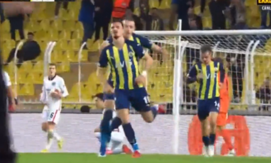 Mergim Berisha shënon gol të bukur kundër Frankfurtit