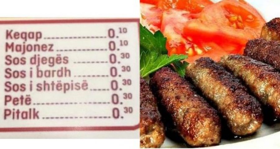 Nga sot në Kosovë nëse kërkoni majonez ose keçap në çebaptore, duhet të paguani 10 cent