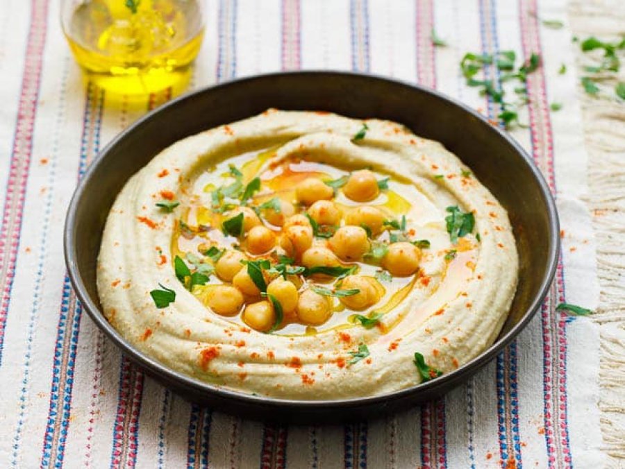 Receta e Pepës:Hummus me qiqra 