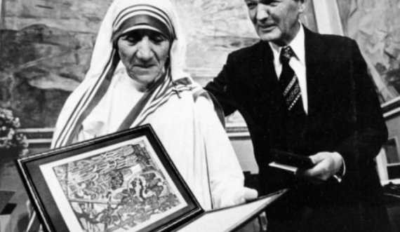 Para 41 vjetësh Nënë Tereza mori çmimin Nobel për Paqe