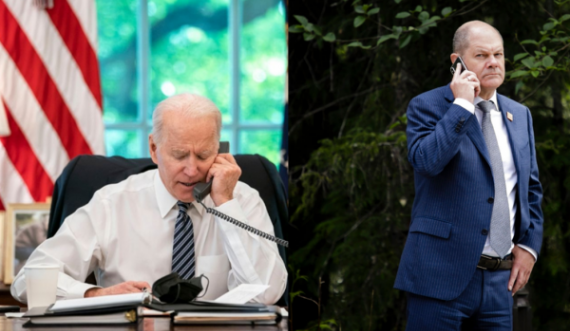 Çfarë biseduan në telefon Presidenti Biden e Kancelari Scholz