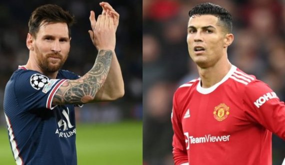 Kështu pozicionohen Messi e Ronaldo në listën e lojtarëve më të vlefshëm në botë