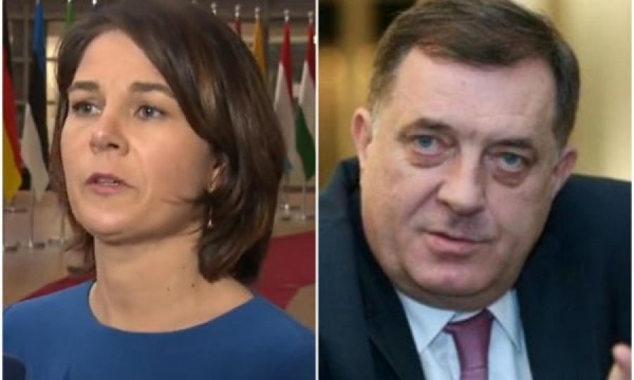 Kryediplomatja e re gjermane kërkon që Dodikut t’i vendosen sanksione