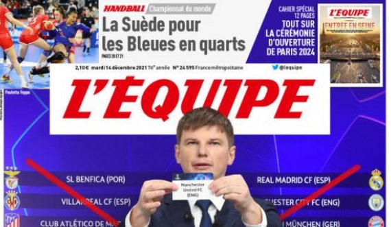 L’Equipe për shortin: Dështim total