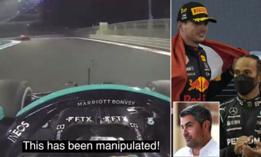 Hamilton dëgjohet në radio duke thënë se gara ishte kurdisur që Verstappen të fitonte