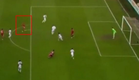 Futbollisti shqiptar shënon supergol në Turqi
