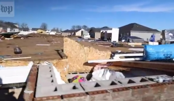 “E kam ndërtuar me kursimet e shumë viteve”, tornadoja i shkatërron shtëpinë shqiptarit në SHBA