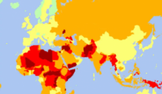 Publikohet lista e shteteve më të rrezikshme për vitin 2022, si cilësohet Kosova
