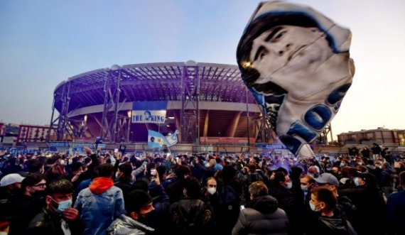Vajza e Maradonës nuk lejohet brenda stadiumit të Napolit që mban emrin e babait të saj