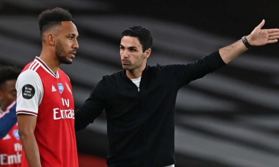 Arteta flet për të dëbuarin Aubameyang, pas fitores kundër West Hamit