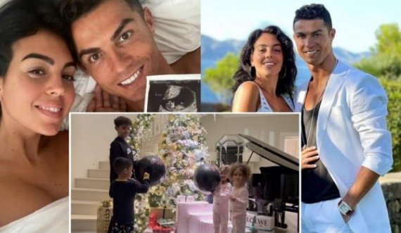 Ronaldo dhe Georgina zbulojnë gjininë e binjakëve në mënyrën më të ëmbël