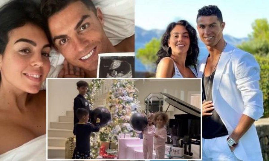 Ronaldo dhe Georgina zbulojnë gjininë e binjakëve në mënyrën më të ëmbël