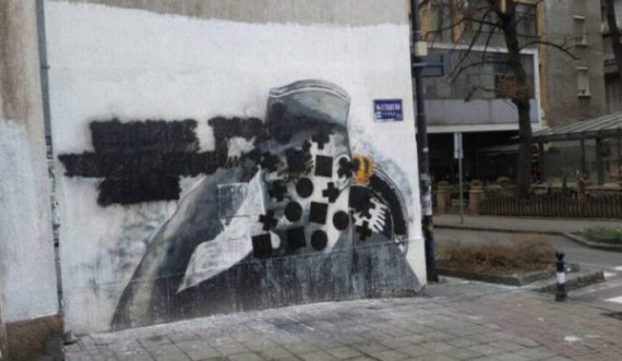 Muralet e Mlladiqit e Mihailoviqit në Beograd mbulohen sërish me ngjyrë
