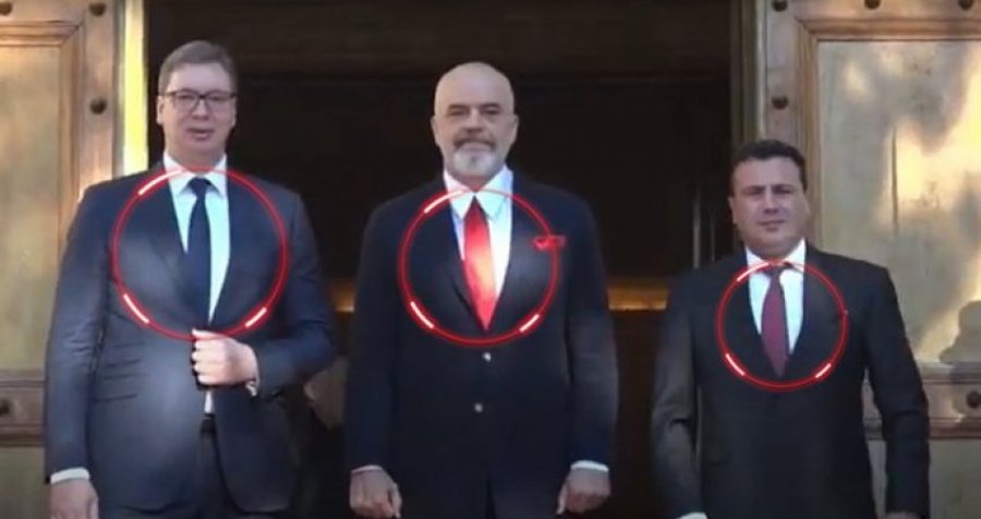Mesazhi i ‘koduar’ që dhanë Rama, Vuçiq e Zaev me ngjyrën e kravatës 