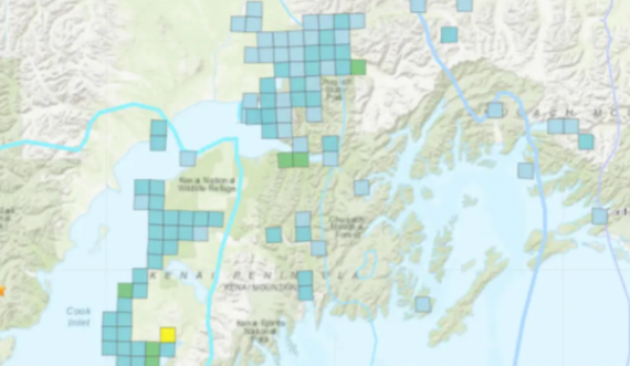 Alaska goditet nga një tërmet i fuqishëm prej 5.9 shkallësh