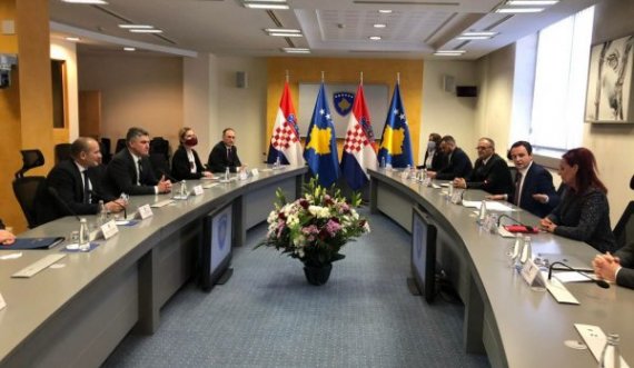 Presidenti kroat në Qeveri, pritet në takim nga kryeministri Kurti