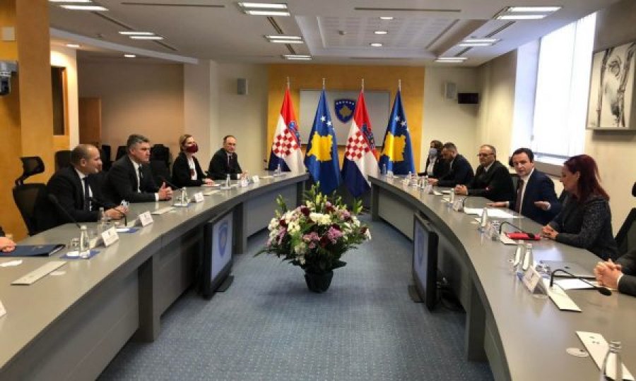 Presidenti kroat në Qeveri, pritet në takim nga kryeministri Kurti