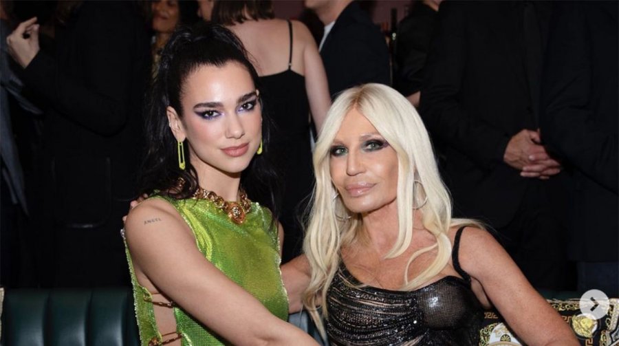 Versace komenton te postimi i Dua Lipës, vlerësime pa fund për Kosovën