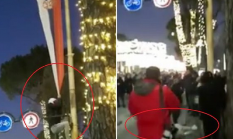 Dalin në gjyq dy protestuesit e Berishës që dogjën flamurin serb në Tiranë