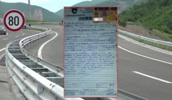Kosovari dënohet me 300 euro dhe i merret leja, pasi voziti në anën e kundërt të autostradës