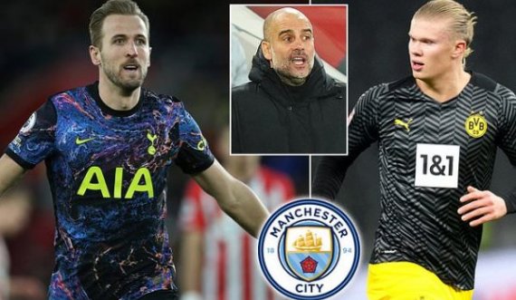 Guardiola mes Kane e Haaland