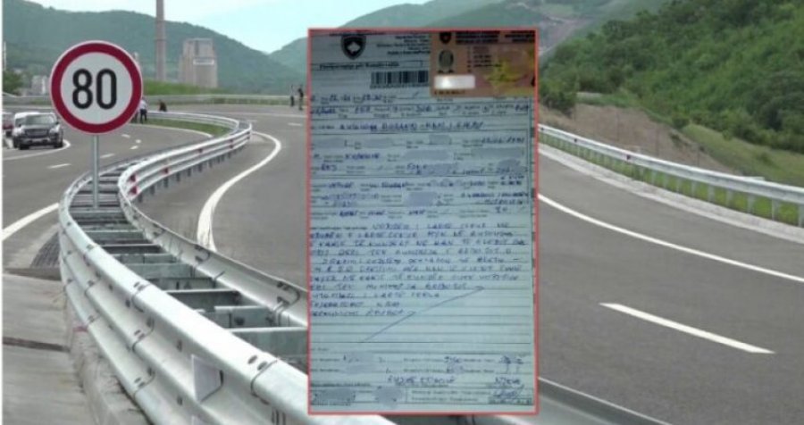 Kosovari dënohet me 300 euro dhe i merret leja, pasi voziti në anën e kundërt të autostradës