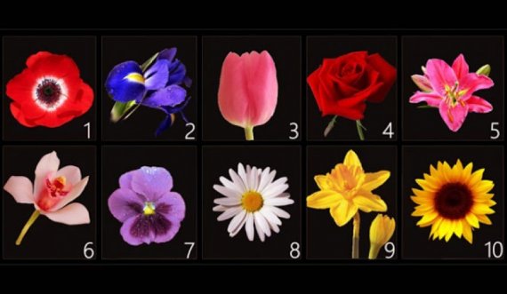 Zgjidhni një lule dhe zbuloni anën e fshehtë të personalitetit tuaj