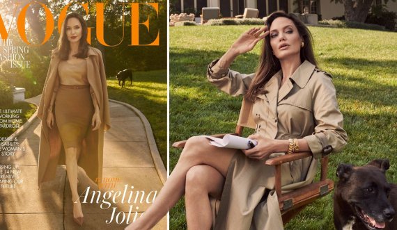 “Vitet e fundit kanë qenë shumë të vështira”! Angelina Jolie shkëlqen në kopertinën e “Vogue”