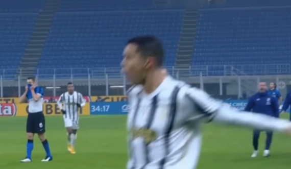 Gabim qesharak i mbrojtjes se Interit, Ronaldo shënon përsëri