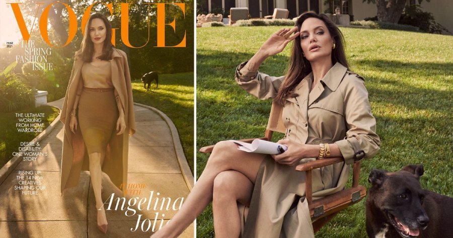 “Vitet e fundit kanë qenë shumë të vështira”! Angelina Jolie shkëlqen në kopertinën e “Vogue”