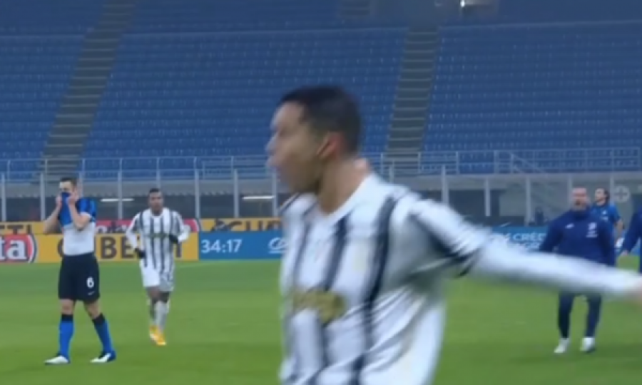 Gabim qesharak i mbrojtjes se Interit, Ronaldo shënon përsëri
