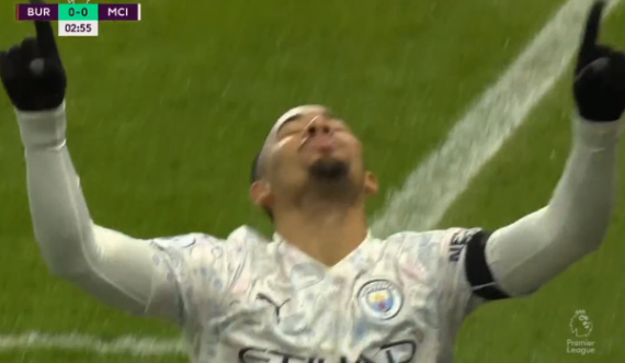 Epërsi e hershme e City kundër Burnley