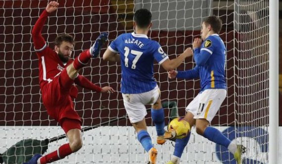 Katastrofë për Liverpoolin, humbet në Anfield nga Brightoni