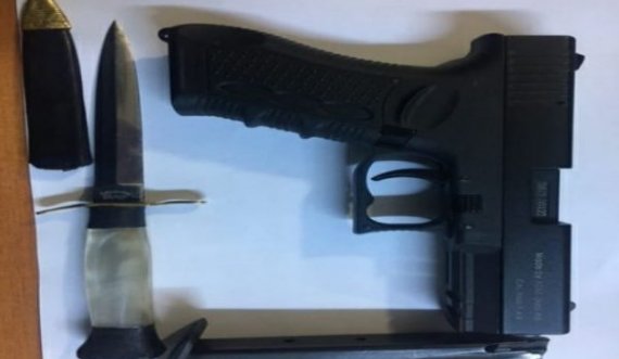 Policia sekuestron dy armë në Barilevë